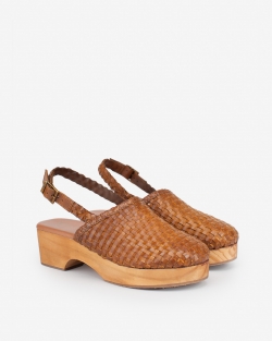 Leather clog BIBA Pearl